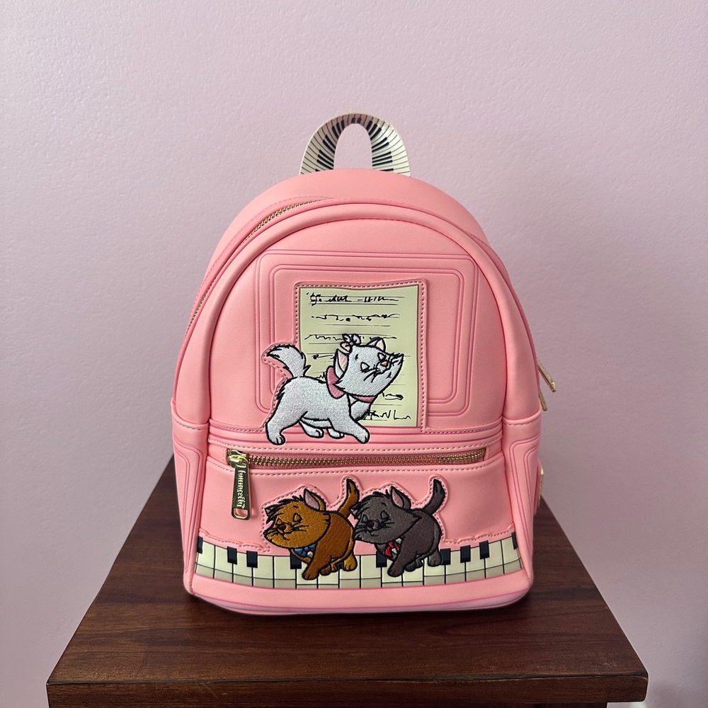 Loungefly Aristocats Piano Backpack